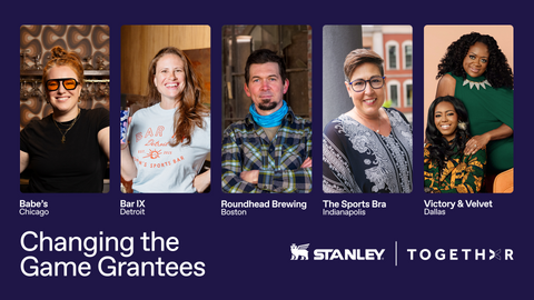 Investing in Impact: Stanley 1913 and TOGETHXR Announce First-Ever "Changing the Game" Grantees and Exclusive New Product Collection