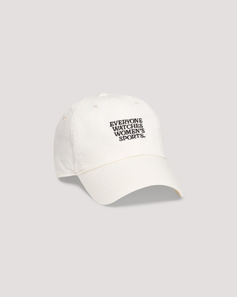 Everyone Watches Women's Sports™ White Cap