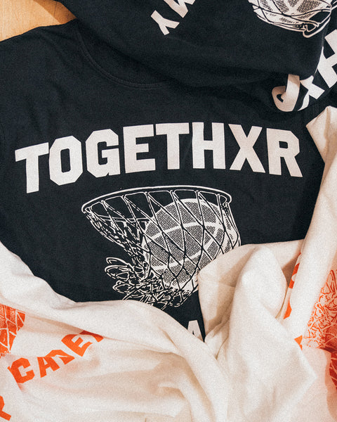 Hoop Academy Tee - Black and White