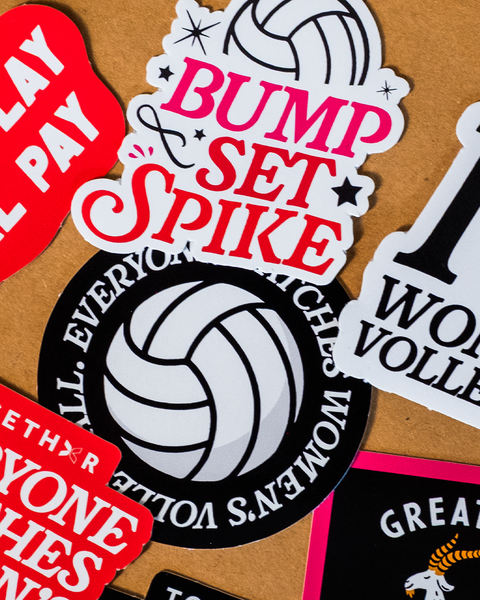 EWWS™ Sticker Pack: Volleyball