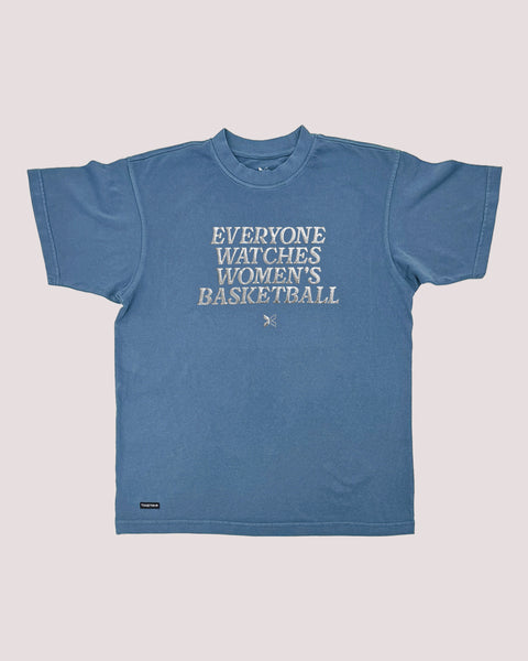 Everyone Watches Women's Basketball Chrome Tee