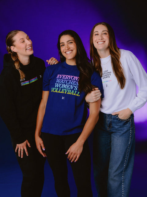 Everyone Watches Women's Volleyball Long Sleeve