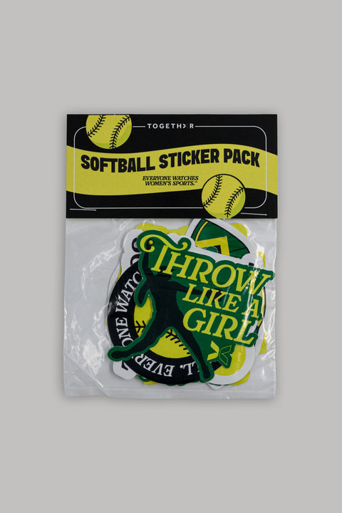 EWWS™ Sticker Pack: Softball