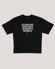 EWWS™ Oversized Tee - Black - XS