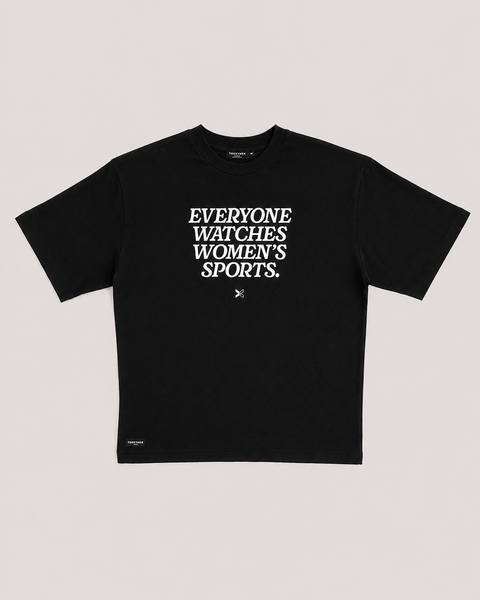EWWS™ Oversized Tee - Black